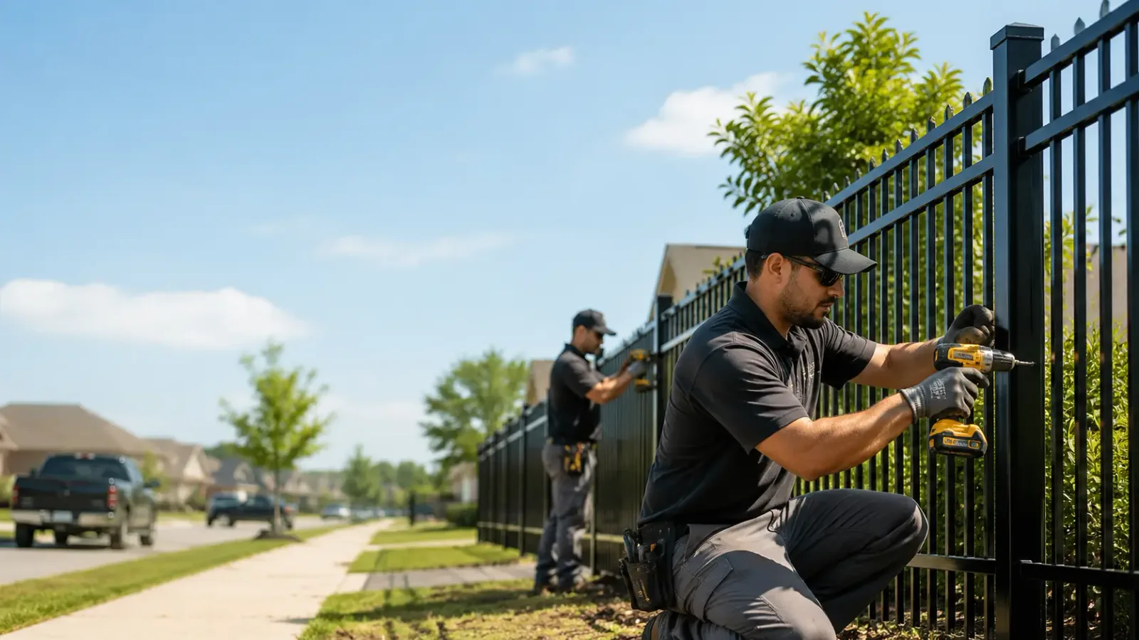 Metal Fence Installation in Marietta, NY